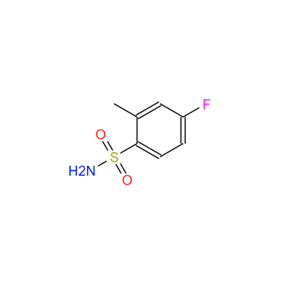 4-氟-2-甲基苯磺酰胺,4-FLUORO-2-METHYL-BENZENESULFONAMIDE