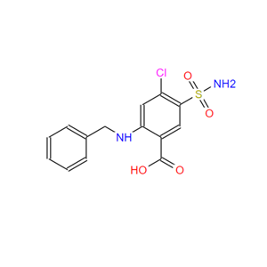 N-苯甲基-4-氯-5-氨磺酰邻氨基苯甲酸,N-Benzyl-4-chloro-5-sulfamoylanthranilic acid