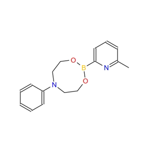 6-甲基吡啶-2-硼酸 N-苯基二乙醇胺酯 872054-57-4