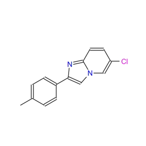 6-氯-2-(对甲苯基)咪唑并[1,2-a]吡啶 142073-93-6