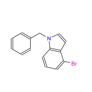 1-苄基-4-溴-1H-吲哚,1-Benzyl-4-bromo-1H-indole