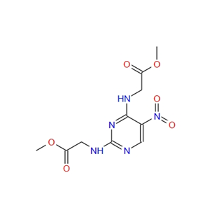 N,N'-(5-nitro-pyrimidine-2,4-diyl)-bis-glycine-dimethyl ester 875232-96-5