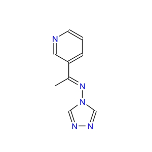 (E)-N-<1-(3-pyridyl)ethylidene>-4H-1,2,4-triazol-4-amine,(E)-N-<1-(3-pyridyl)ethylidene>-4H-1,2,4-triazol-4-amine