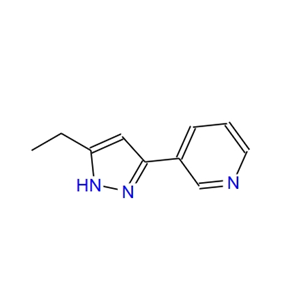 3-(5-ethyl-2H-pyrazol-3-yl)-pyridine 251658-76-1