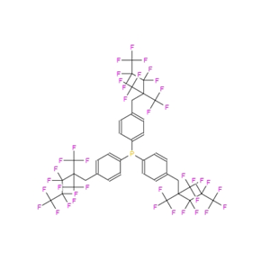 四[4-(2,2-二(三氟甲基))-1H,1H,2H,2H-全氟苯基]苯基膦 322647-82-5