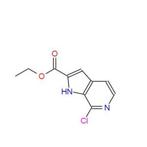 7-氯-1H-吡咯并[2,3-C]吡啶-2-羧酸乙酯 867034-10-4