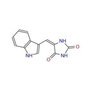 5-[(1H-indol-3-yl)methylidene]imidazolidine-2,4-dione 5453-51-0