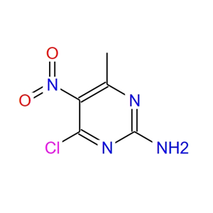 4-氯-6-甲基-5-硝基嘧啶-2-胺,2-Amino-4-chloro-6-methyl-5-nitropyrimidine