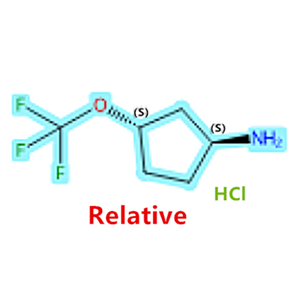 rel-(1S,3S)-3-(trifluoromethoxy)-Cyclopentanamine hydrochloride