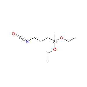 3-异氰酸丙酯基甲基二乙氧基硅烷,3-(Diethoxysilyl)propyl isocyanate