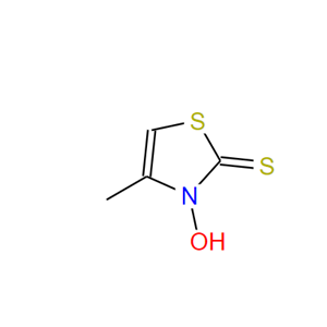 3-羟基-4-甲基-2(3H)-噻唑硫,3-Hydroxy-4-methyl-2(3H)-thiazolethione