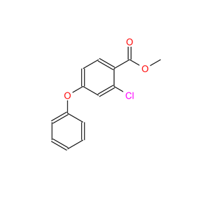 2-氯-4-苯氧基苯甲酸甲酯,methyl 2-chloro-4-phenoxybenzoate