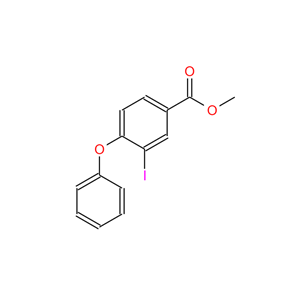 3-碘-4-(苯氧基)苯甲酸甲酯
