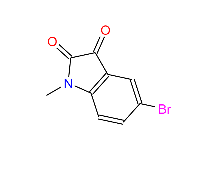 5-溴-1-甲基-1H-吲哚-2,3-二酮,5-Bromo-1-methylisatin