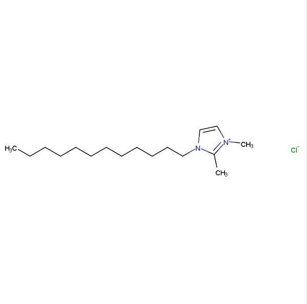 1-十二烷基-2,3-二甲基咪唑氯盐,1-dodecyl-2,3-dimethylimidazol-3-ium;chloride