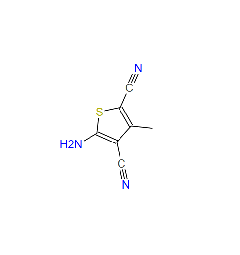 5-氨基-3-甲基-噻唑-2，4-二甲腈,5-amino-3-methyl-thiophene-2,4-dicarbonitrile