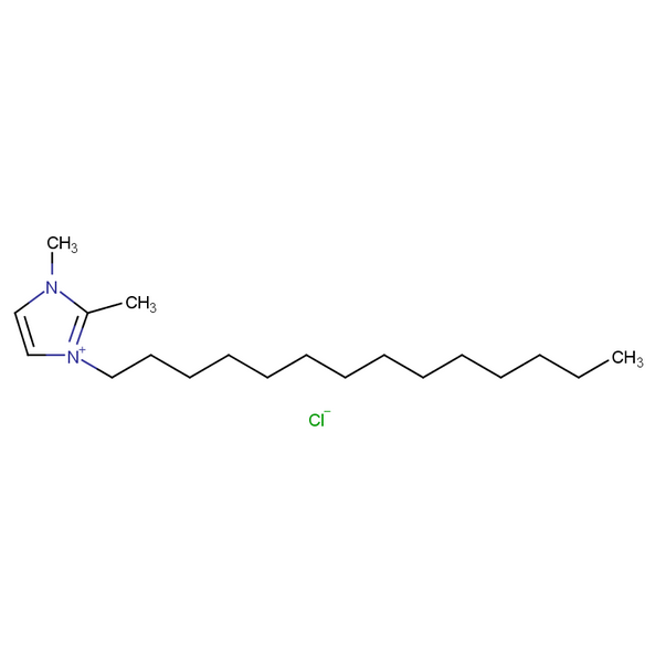 1-十四烷基-2,3-二甲基咪唑氯鹽,1H-Imidazolium, 1,2-dimethyl-3-tetradecyl-, chloride (1:1)