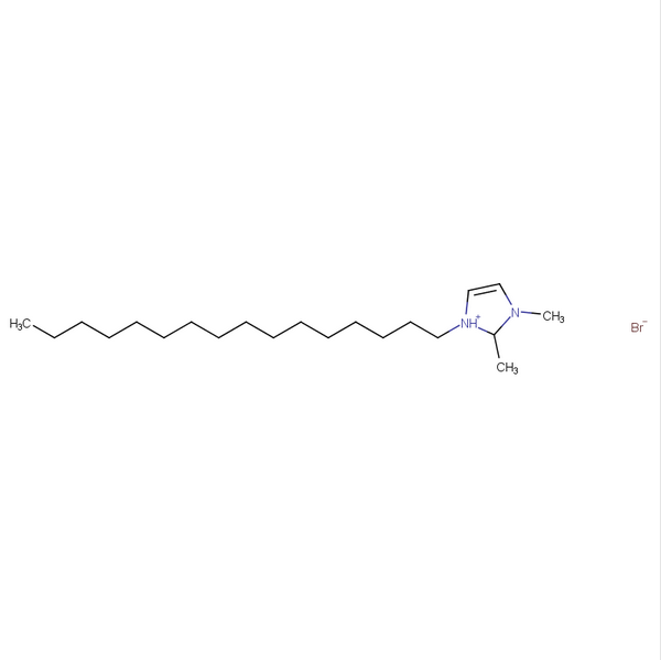 1-十六烷基-2,3-二甲基咪唑溴鹽,1-hexadecyl-2,3-dimethyl-1,2-dihydroimidazol-1-ium,bromide