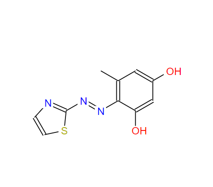 5-甲基-4-(2-噻唑基偶氮)间苯二酚,5-Methyl-4-(2-thiazolylazo)resorcinol