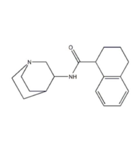 N-(1-氮杂双环[2.2.2]辛-3S- 基)-1,2,3,4四氢萘-1S- 甲酰胺,N-(1-azabicyalo[2,2,2]oct-3S-yl)-1,2,3,4-tetrahydronaphthalen-1S-ylcarboxamine
