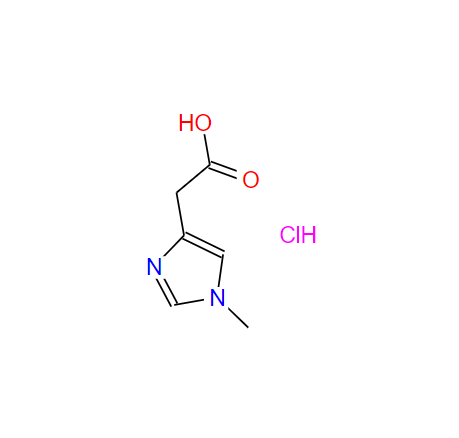 1-甲基-4-羧酸咪唑 盐酸盐,1-Methyl-4-imidazoleacetic acid hydrochloride