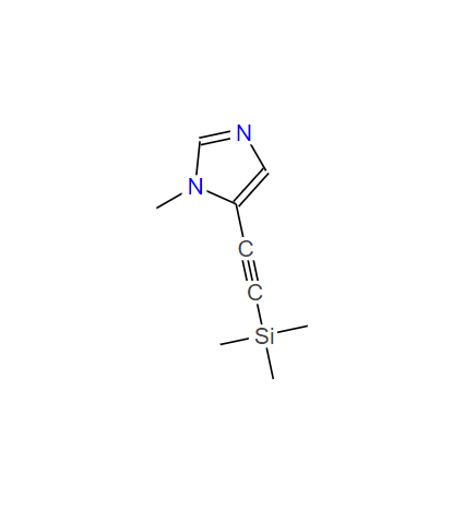 5-[(三甲基硅烷)乙炔基])-1-甲基咪唑,5-[(Trimethylsilyl)ethynyl])-1-methylimidazole