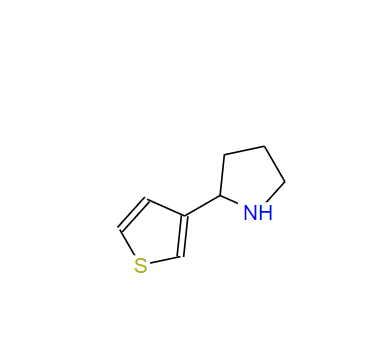 2-噻吩-3-吡咯烷,2-Thiophen-3-yl-pyrrolidine