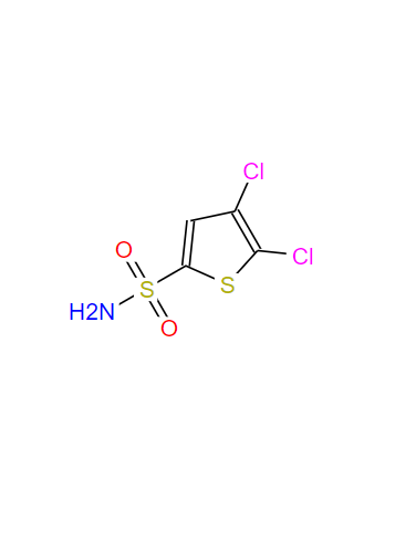 2,3-二氯噻吩-5-磺酰胺,4,5-Dichlorothiophene-2-sulfonamide