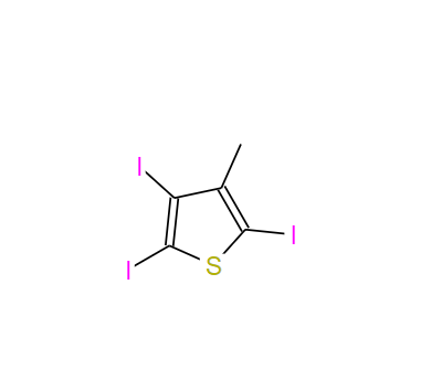 2,4,5-三碘-3-甲基噻吩,2,3,5-triiodo-4-methyl-Thiophene