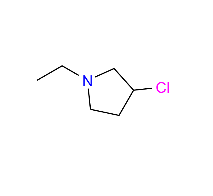 1-乙基-3-氯-四氢吡咯,1-ethyl-3-chloro-pyrrolidine