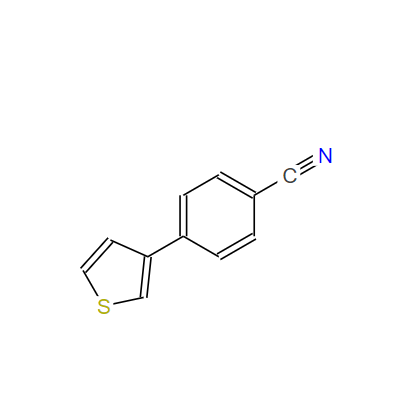 4-(3-噻吩基)苄腈,4-(3-Thienyl)benzonitrile