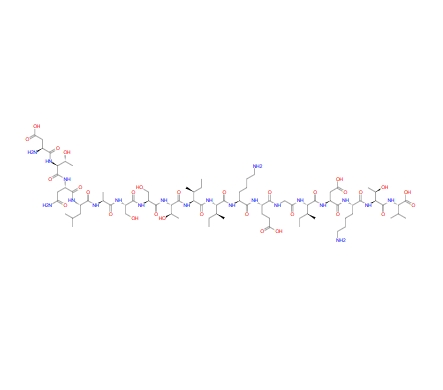 链球菌M蛋白多肽H-Asp-Thr-Asn-Leu-Ala-Ser-Ser-Thr-Ile-Ile-Lys-Glu-Gly-Ile-Asp-Lys-Thr-Val-OH,Peptide M