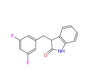 3-(3,5-difluorobenzyl)indolin-2-one,3-(3,5-difluorobenzyl)indolin-2-one