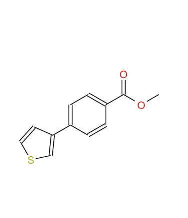 4-(3-噻吩)苯甲酸甲酯,Methyl 4-(3-thienyl)benzoate