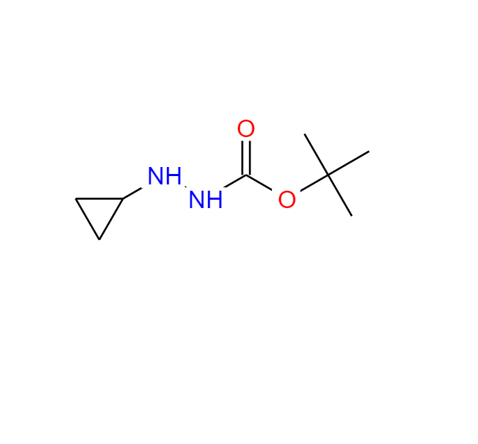 2-環(huán)丙基肼-1-羧酸叔丁酯,tert-butyl 2-cyclopropylhydrazinecarboxylate