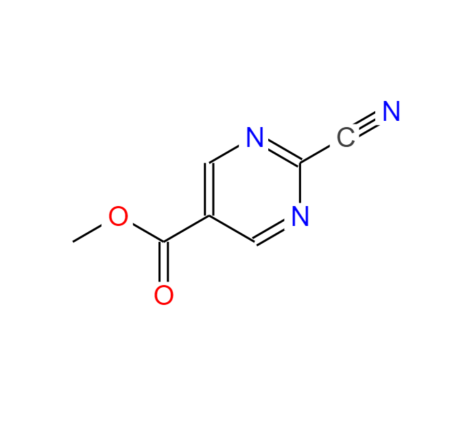 methyl 2-cyanopyrimidine-5-carboxylate,methyl 2-cyanopyrimidine-5-carboxylate