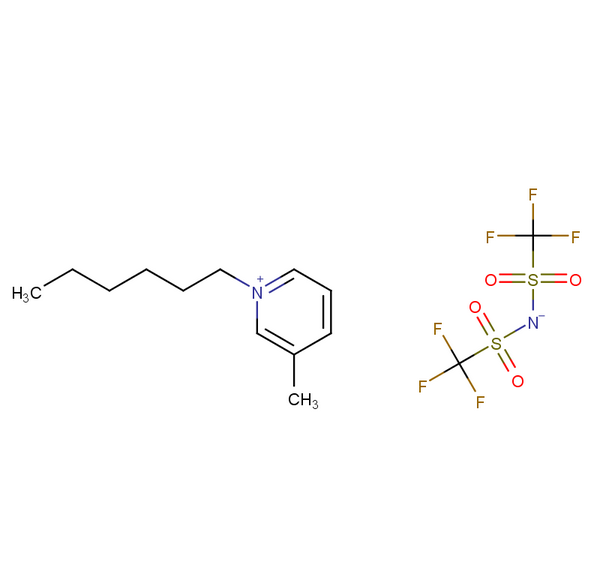 3-甲基-N-己基吡啶双（三氟甲烷磺酰）亚胺盐,1-Hexyl-3-methylpyridinium bis[(trifluoromethyl)sulfonyl]azanide