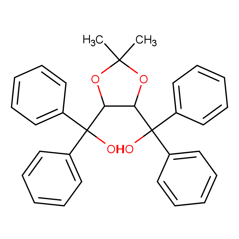 (4S,5S)-(2,2-二甲基-1,3-二氧戊环-4,5-二基)双(二苯基甲醇),((4S,5S)-2,2-dimethyl-1,3-dioxolane-4,5-diyl)bis(diphenylmethanol)