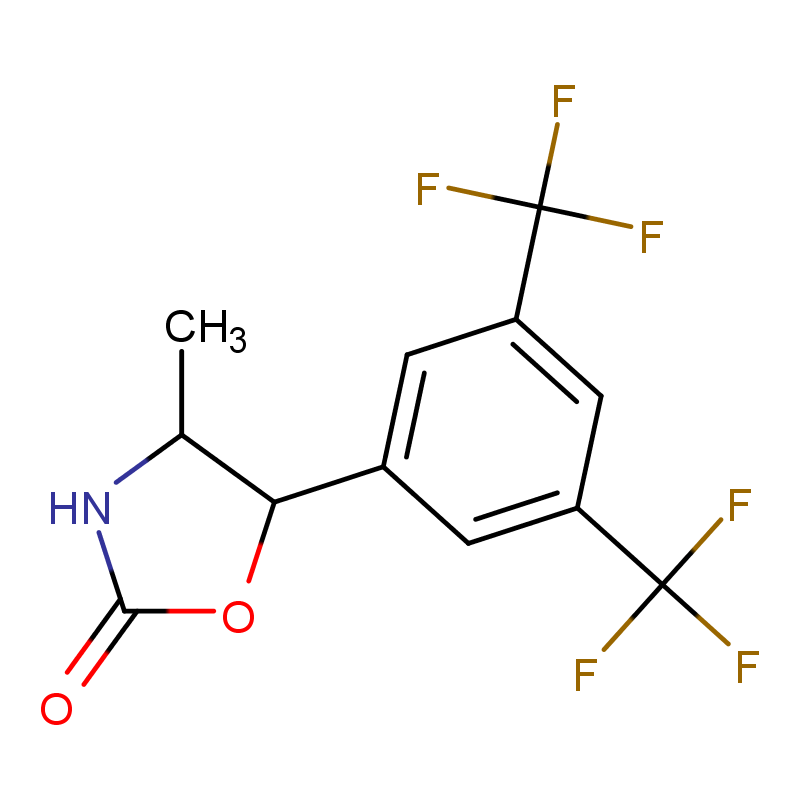 (4S,5R)-5-(3,5-双(三氟甲基)苯基)-4-(甲基-1,3-恶唑烷-2-酮,(4R,5S)-5-(3,5-bis(trifluoroMethyl)phenyl)-4-Methyloxazolidin-2-one