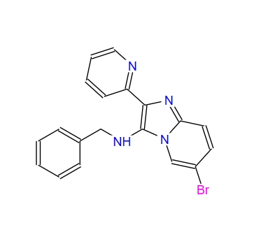 benzyl-(6-bromo-2-pyridin-2-yl-imidazo[1,2-a]pyridin-3-yl)-amine,benzyl-(6-bromo-2-pyridin-2-yl-imidazo[1,2-a]pyridin-3-yl)-amine