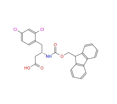 Fmoc-S-3-氨基-4-(2,4-二氯苯基)-丁酸,Fmoc-(S)-3-Amino-4-(2,4-dichlorophenyl)-butyric acid