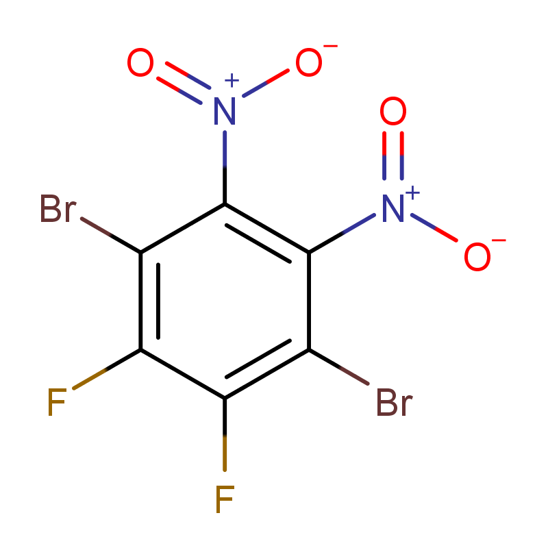 1,4-二溴-2,3-二氟-5,6-二硝基苯,1,4-dibromo-2,3-difluoro-5,6-dinitrobenzene