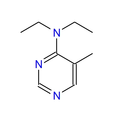 4-(N,N-diethylamino)-5-methylpyrimidine,4-(N,N-diethylamino)-5-methylpyrimidine