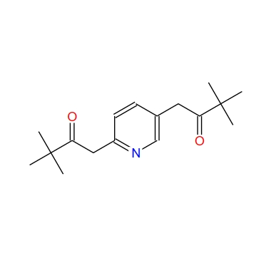 2,5-bis(3,3-dimethyl-2-oxobutyl)pyridine,2,5-bis(3,3-dimethyl-2-oxobutyl)pyridine