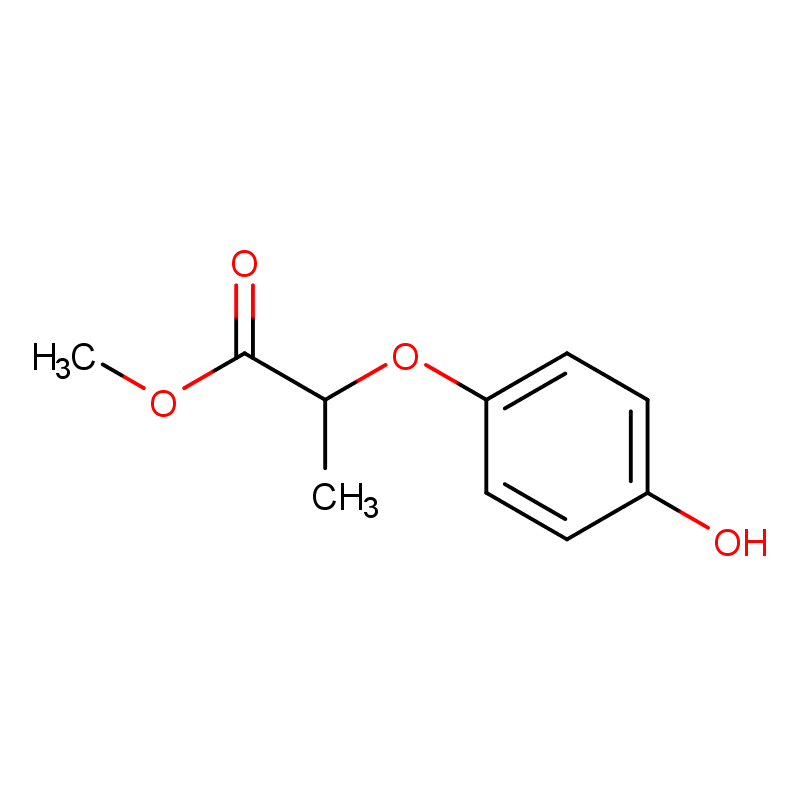 (R)-(+)-2-(4-羟基苯氧基)丙酸甲酯,Methyl (2R)-2-(4-hydroxyphenoxy)propanoate
