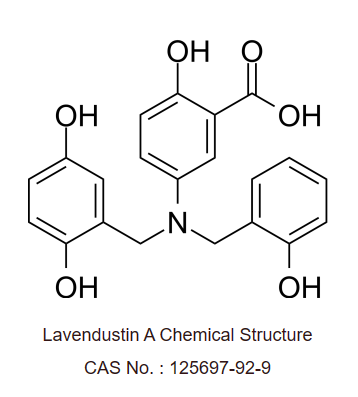 薰草菌素,lavendustin A