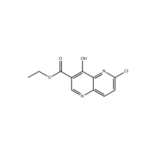 6-氯-4-羟基-[1,5]-萘啶-3-羧酸乙酯
