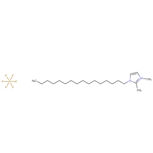 1-十六基-2,3-二甲基咪唑六氟磷酸盐,1H-Imidazolium, 1-hexadecyl-2,3-dimethyl-, hexafluorophosphate(1-)