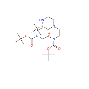 1,4,7-三叔丁氧羰基-1,4,7,10-四氮杂环十二烷,1,4,7-tris-Boc-1,4,7,10-tetraaza-cyclododecane