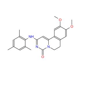 9,10-dimethoxy-2-(2,4,6-trimethylanilino)-6,7-dihydropyrimido[6,1-a]isoquinolin-4-one